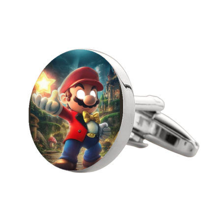 Super Mario 2 Cufflinks – Premium Custom Cufflinks for Mario Fans