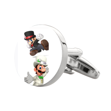 Mario Cufflinks – Premium Custom Cufflinks for Mario Fans