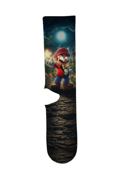 Super Mario 2 Socks – Premium Custom Socks for Mario Fans