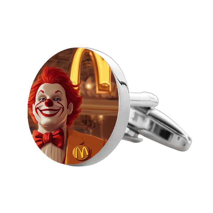 Mcdonald 3 Cufflinks – Premium Custom Cufflinks for Mcdonald Fans