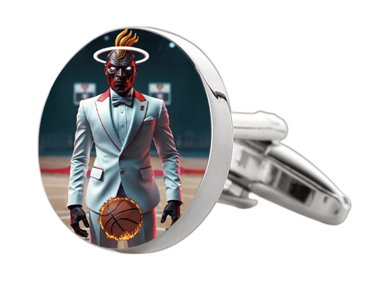 Miami Heat Cufflinks – Premium Custom Cufflinks for NBA Fans