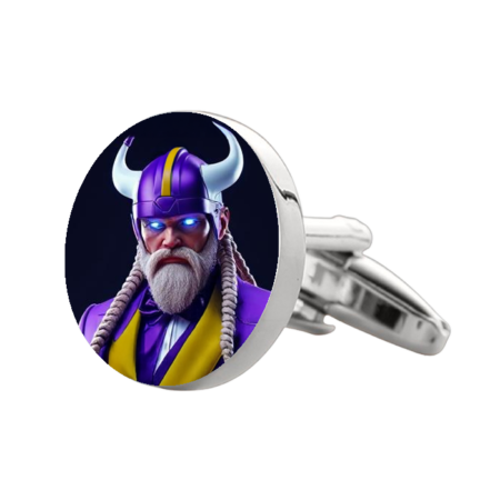 Minnesota Vikings Cufflinks – Premium Custom Cufflinks for NFL Fans
