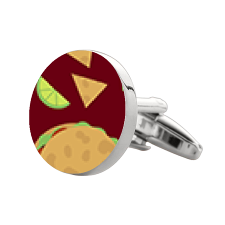 Nachos Tacos Cufflinks – Premium Custom Cufflinks for Nachos Fans