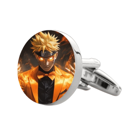 Naruto 1 Cufflinks – Premium Custom Cufflinks for Naruto Fans