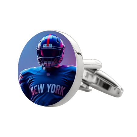 New York Giants Cufflinks – Premium Custom Cufflinks for NFL Fans