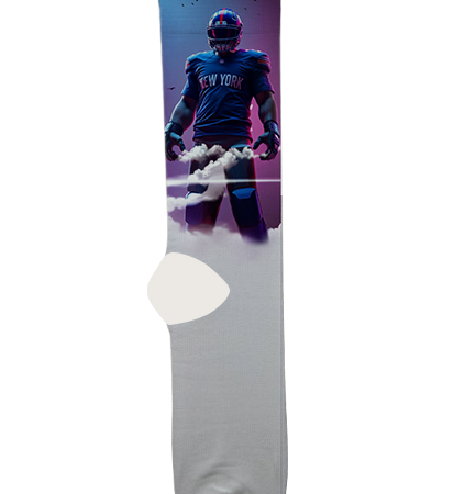 New York Giants Socks – Premium Custom Socks for NFL Fans