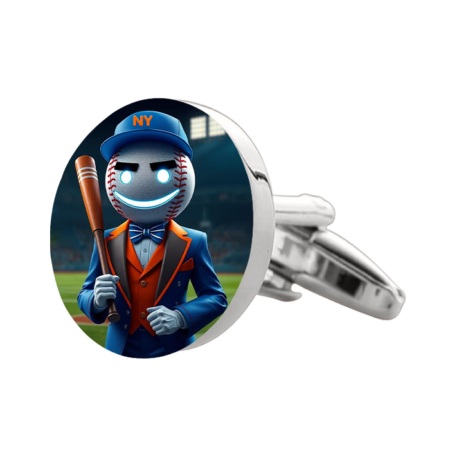 New York Mets Cufflinks – Premium Custom Cufflinks for MLB Fans
