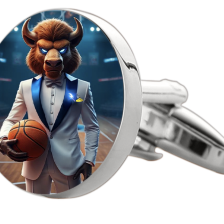 Oklahoma City Thunder Cufflinks – Premium Custom Cufflinks for NBA Fans
