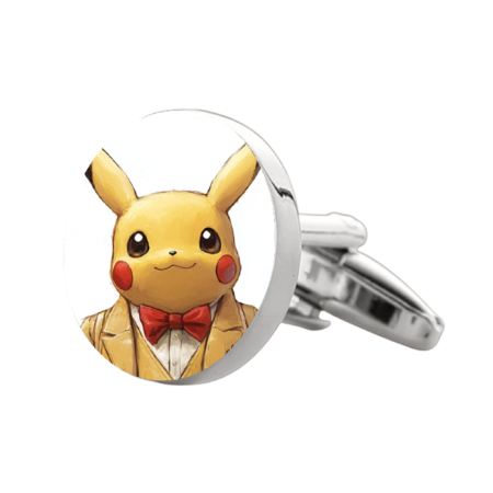 Pikachu Cufflinks – Premium Custom Cufflinks for Pokemon Fans