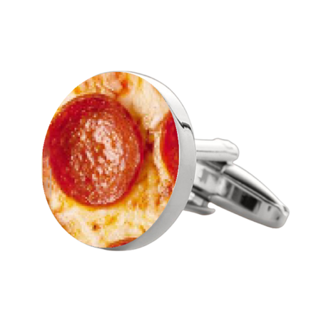 Pizza Cufflinks – Premium Custom Cufflinks for Pizza Fans