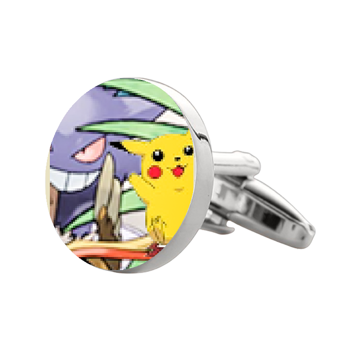 Pikachu 2 Cufflinks – Premium Custom Cufflinks for Pokemon Fans