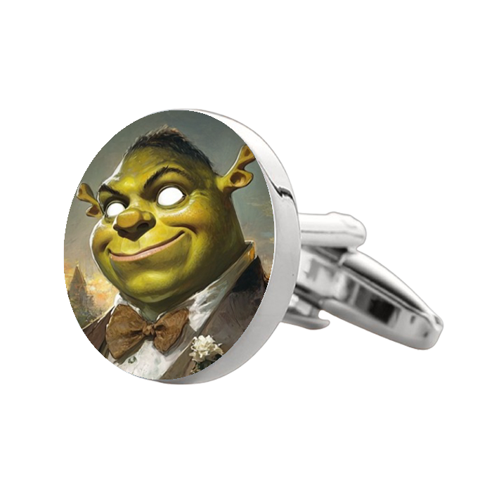 Shrek 2 Cufflinks – Premium Custom Cufflinks for Shrek Fans