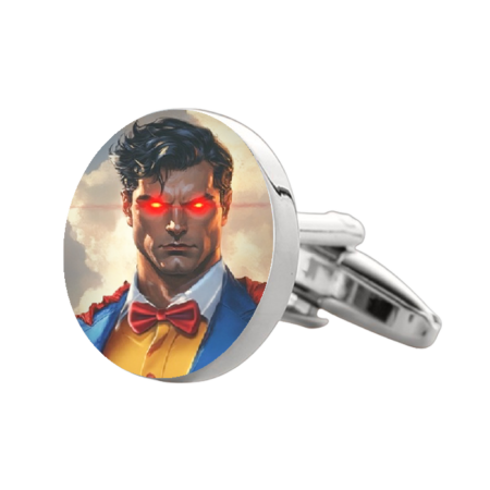 Superman Cufflinks – Premium Custom Cufflinks for Super Man Fans