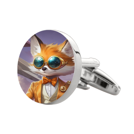 Miles Tails Cufflinks – Premium Custom Cufflinks for Sonic Fans