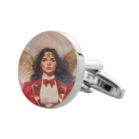 Wonder Woman 1 Cufflinks – Premium Custom Cufflinks for Wonder Woman Fans