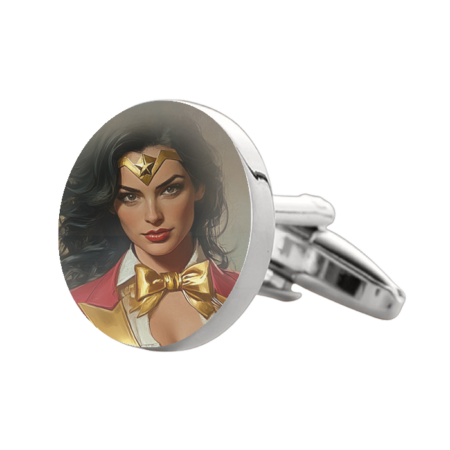 Wonder Woman 2 Cufflinks – Premium Custom Cufflinks for Wonder Woman Fans