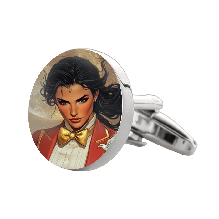 Wonder Woman 3 Cufflinks – Premium Custom Cufflinks for Wonder Woman Fans