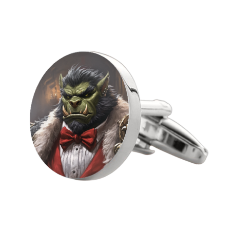 World of Warcraft 1 Cufflinks – Premium Custom Cufflinks for World of Warcraft Fans
