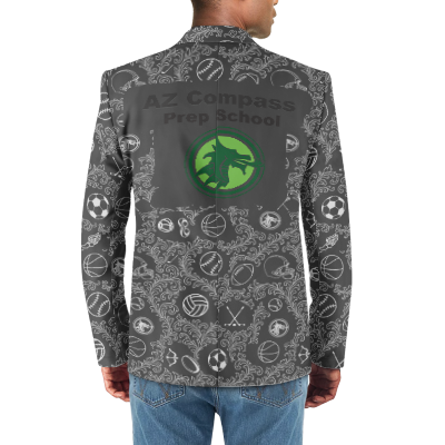 AZ Compass Prep School Tuxedo Suit Blazer Coat Prom - Image 4