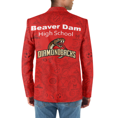 Beaver Dam High School Tuxedo Suit Blazer Coat Prom - Image 3