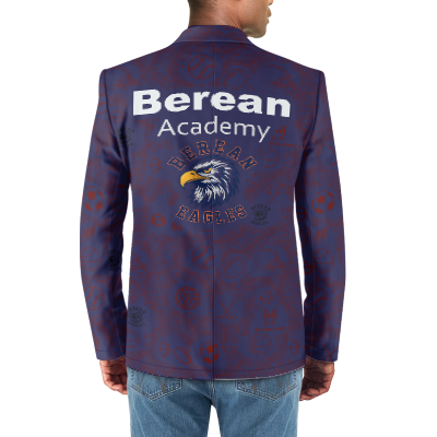 Berean Academy Tuxedo Suit Blazer Coat Prom - Image 4