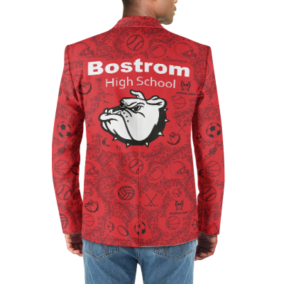 Bostrom High School Tuxedo Suit Blazer Coat Prom - Image 3