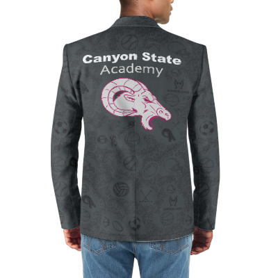 Canyon State Academy Tuxedo Suit Blazer Coat Prom - Image 4