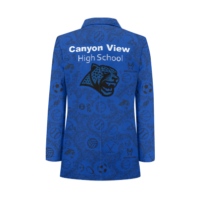 Canyon View High School Tuxedo Suit Blazer Coat Prom