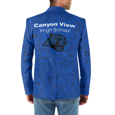 Canyon View High School Tuxedo Suit Blazer Coat Prom - Image 3