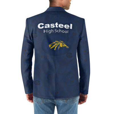 Casteel High School Tuxedo Suit Blazer Coat Prom - Image 3