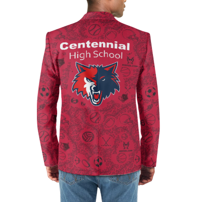 Centennial High School Tuxedo Suit Blazer Coat Prom - Image 4