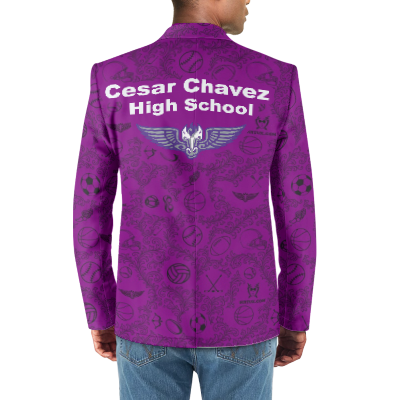 Cesar Chavez High School Tuxedo Suit Blazer Coat Prom - Image 4