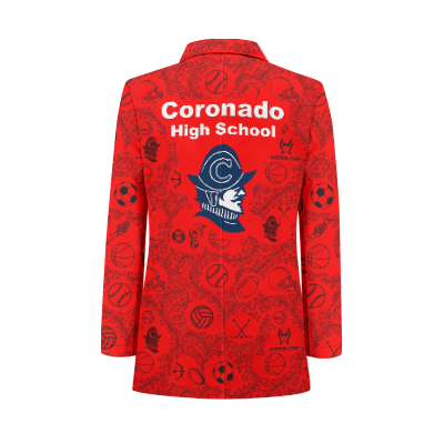 Coronado High School Tuxedo Suit Blazer Coat Prom