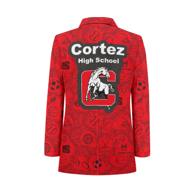 Cortez High School Tuxedo Suit Blazer Coat Prom