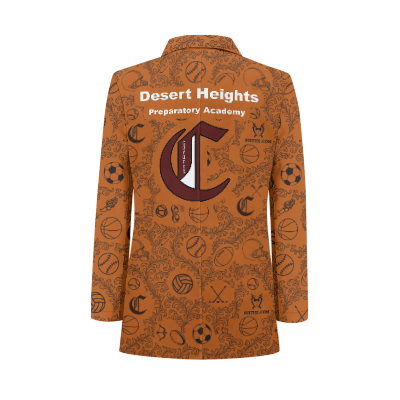 Desert Heights Preparatory Academy Tuxedo Suit Blazer Coat Prom