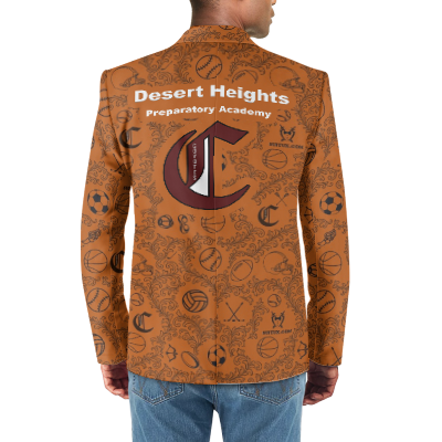 Desert Heights Preparatory Academy Tuxedo Suit Blazer Coat Prom - Image 4