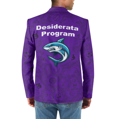 Desiderata Program Tuxedo Suit Blazer Coat Prom - Image 3