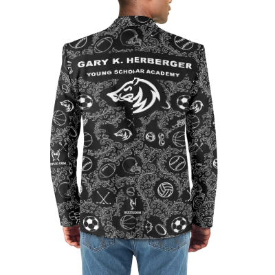 Gary K. Herberger Young Scholar Academy Tuxedo Suit Blazer Coat Prom - Image 4