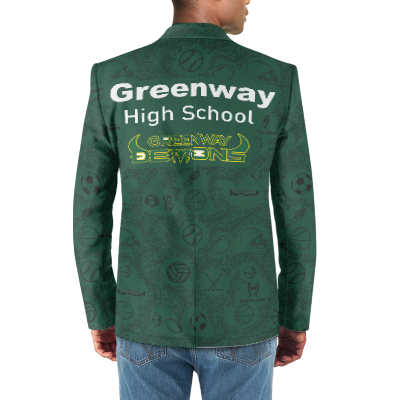 Greenway High School Tuxedo Suit Blazer Coat Prom - Image 4