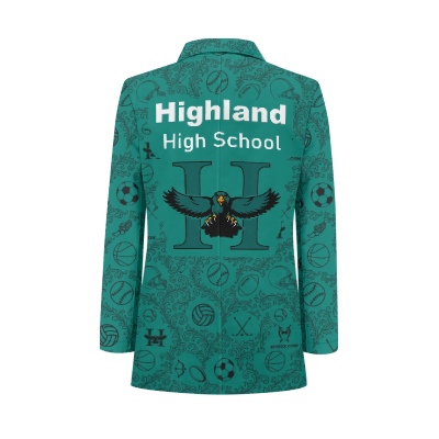 Highland High School Tuxedo Suit Blazer Coat Prom