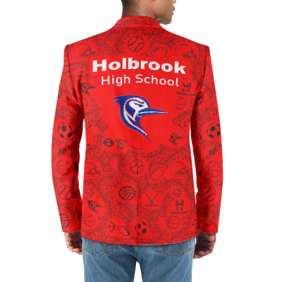 Holbrook High School Tuxedo Suit Blazer Coat Prom - Image 3