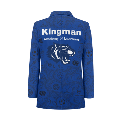 Kingman Academy of Learning Tuxedo Suit Blazer Coat Prom