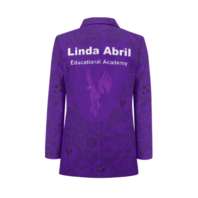 Linda Abril Educational Academy Tuxedo Suit Blazer Coat Prom