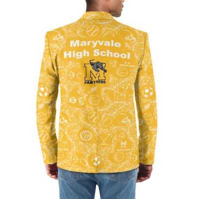 Maryvale High School Tuxedo Suit Blazer Coat Prom - Image 4