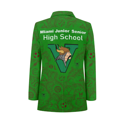 Miami Junior/Senior High School Tuxedo Suit Blazer Coat Prom