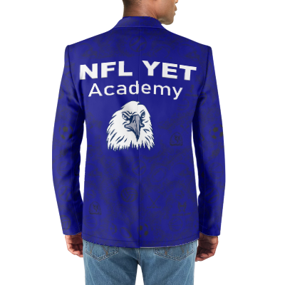 NFL YET Academy Tuxedo Suit Blazer Coat Prom - Image 3