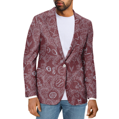 New Gains Academy Tuxedo Suit Blazer Coat Prom - Image 4