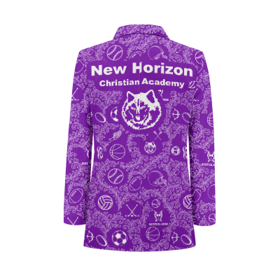 New Horizon Christian Academy Tuxedo Suit Blazer Coat Prom