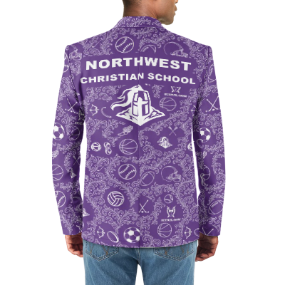 Northwest Christian School Tuxedo Suit Blazer Coat Prom - Image 4