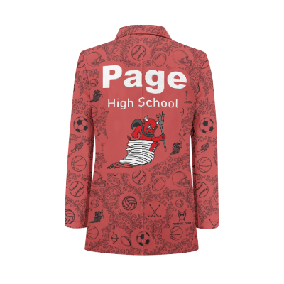 Page High School Tuxedo Suit Blazer Coat Prom